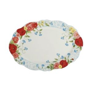 Pioneer Woman Sweet Rose 21 inch Platter